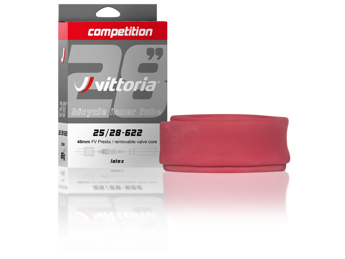 Vittoria Competition Latex Slange 700x30-38c - Presta 48mm